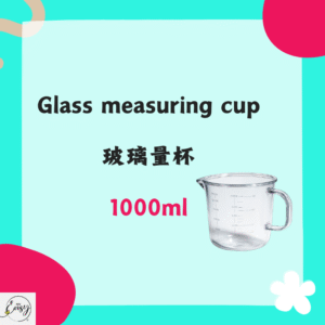 Glass measuring cup 1000ml