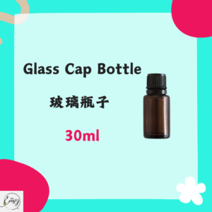 Cap Bottle 30ml Glass Bottle 30ml