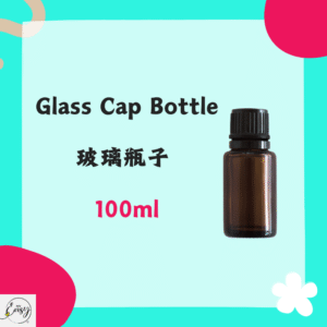 Glass Cap Bottle 100ml